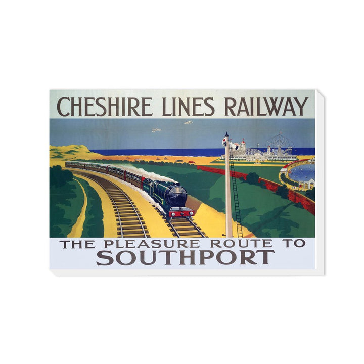 Cheshire Lines Railway to Southport - Canvas
