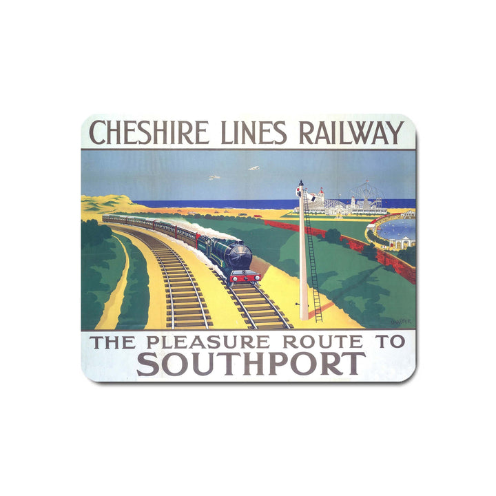 Cheshire Lines Railway to Southport - Mouse Mat