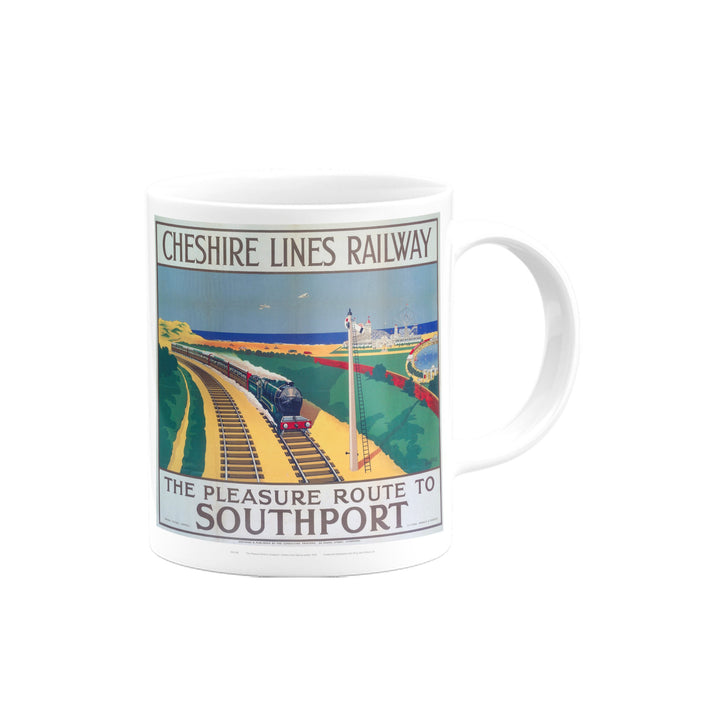 Cheshire Lines Railway to Southport Mug