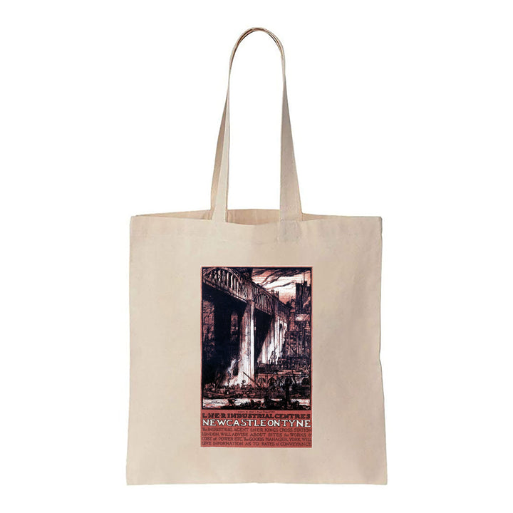 Newcastle-on-Tyne Engraving - Canvas Tote Bag