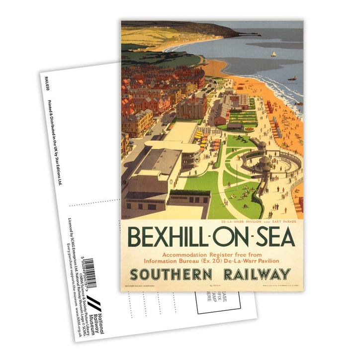 Bexhill-on-sea, De La Warr Pavilion Postcard Pack of 8