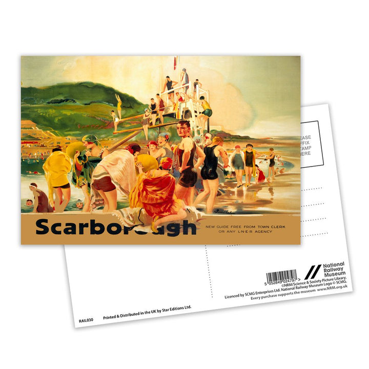 Scarborough Postcard Pack of 8