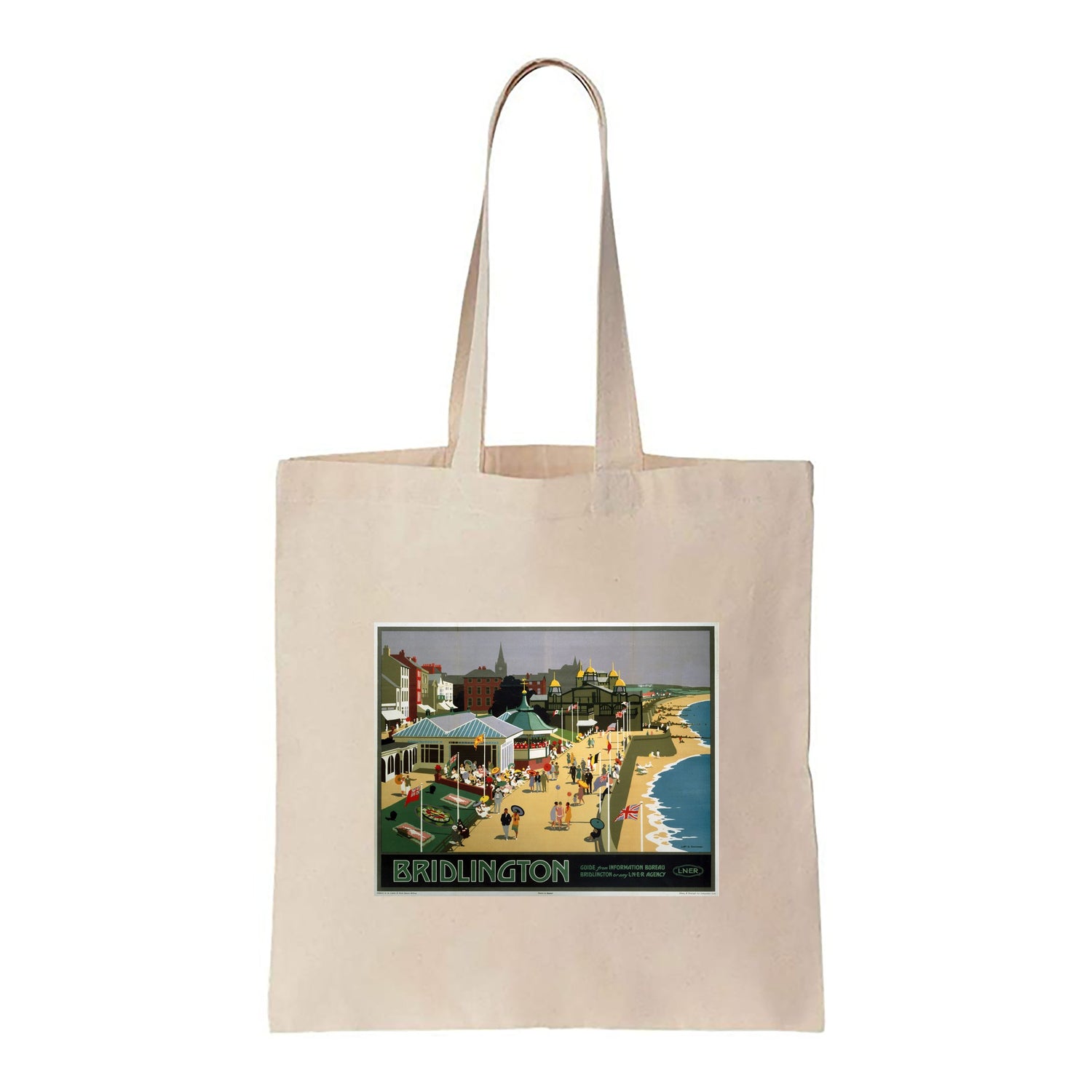 Bridlington Sea Front - Canvas Tote Bag