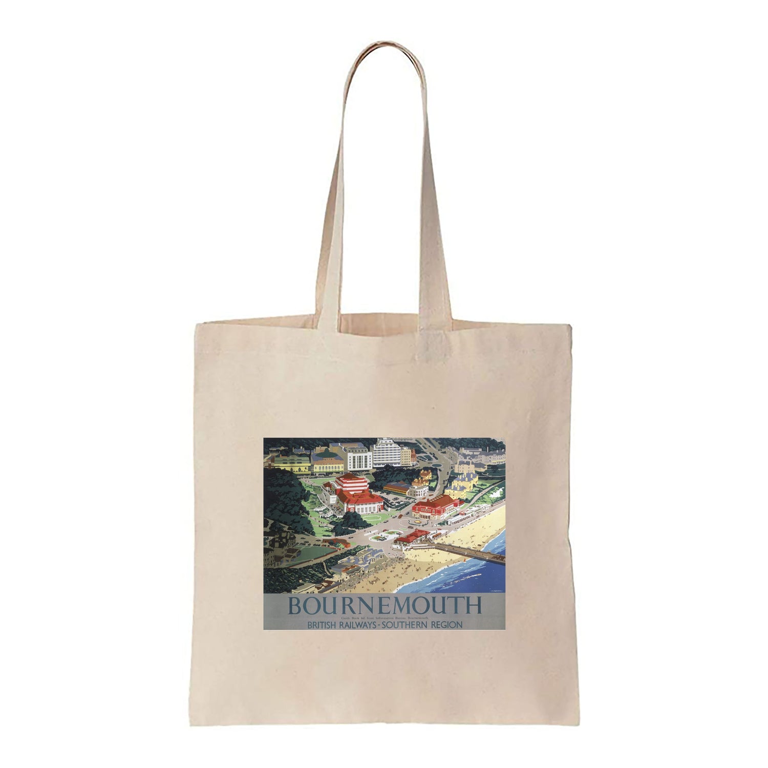 Bournemouth, Southern Region - Canvas Tote Bag