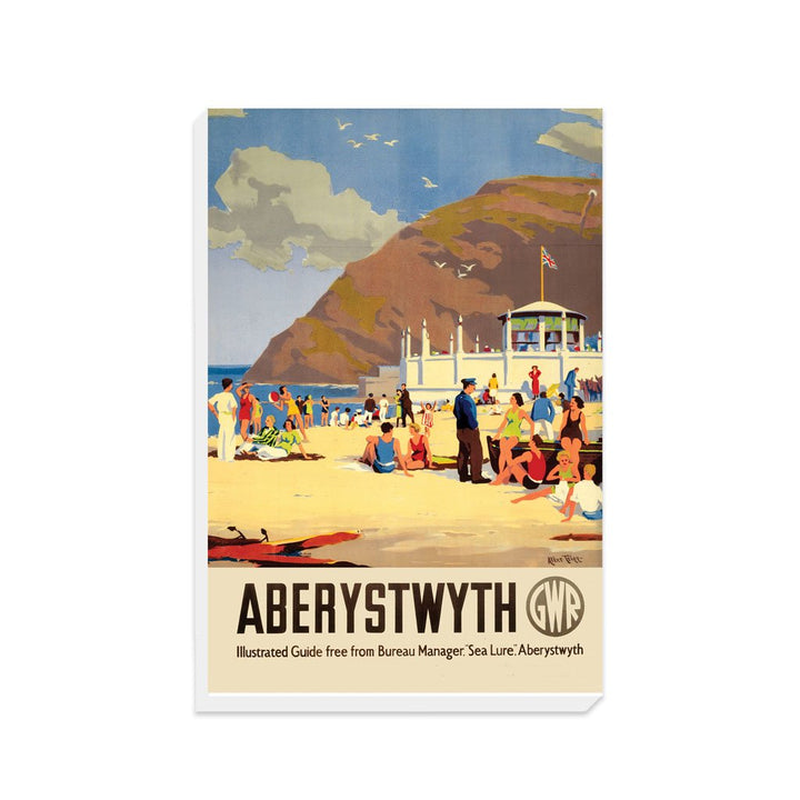 Aberystwyth Beach - Canvas