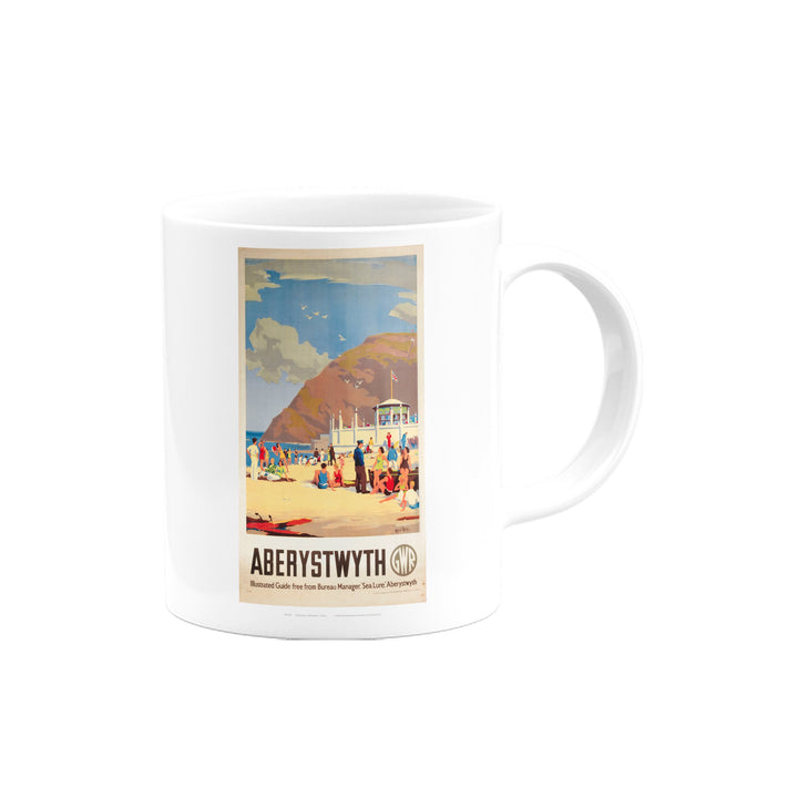 Aberystwyth Beach Mug