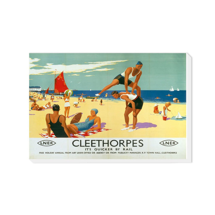 Cleethorpes - Beach - Canvas