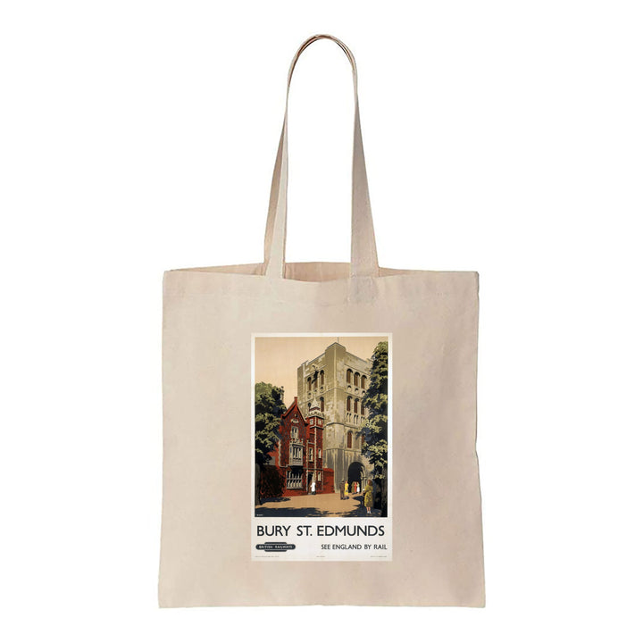 Bury St. Edmunds - Red Building - Canvas Tote Bag