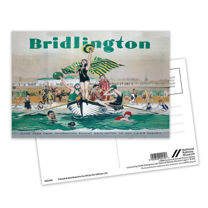 Bridlington - Boat Postcard Pack of 8