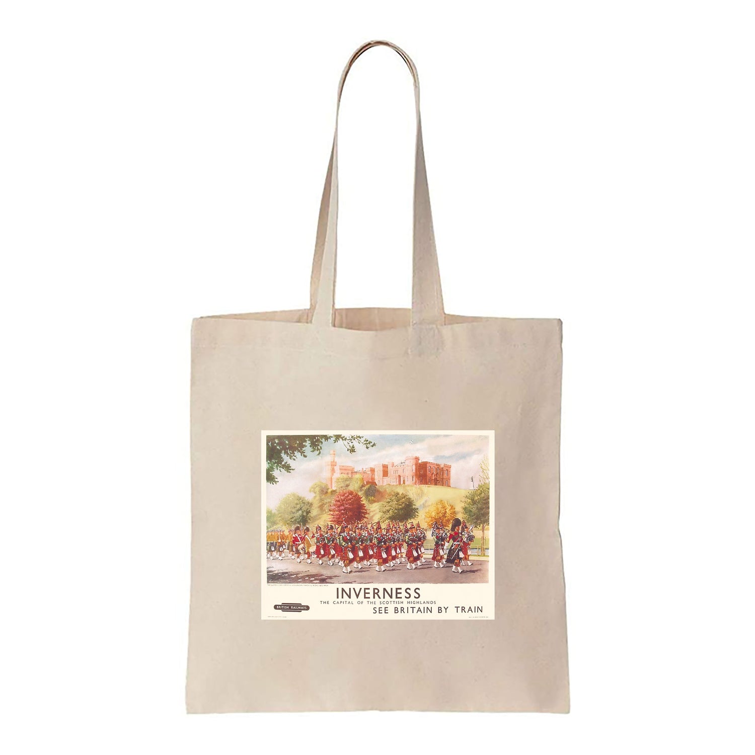Inverness, Capital of the Scottish Highlands - Canvas Tote Bag