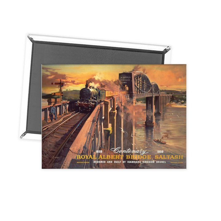 Royal Albert Bridge Fridge Magnet