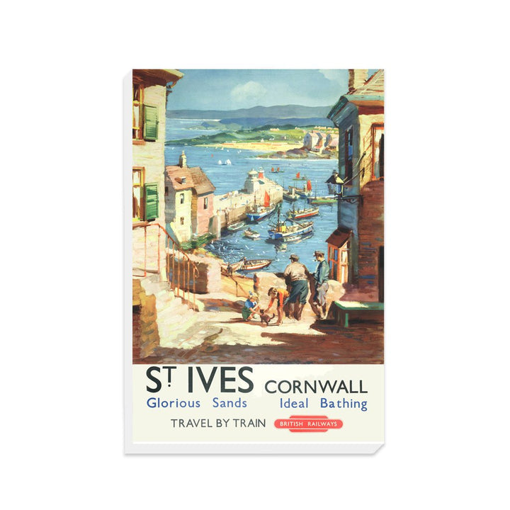St. Ives, Cornwall - Glorious Sands - Canvas