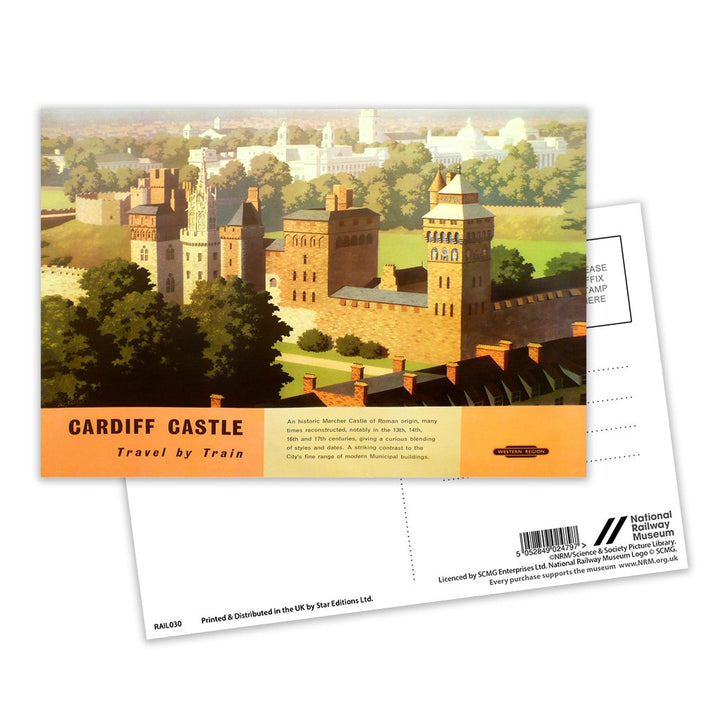 Cardiff Castle Postcard Pack of 8