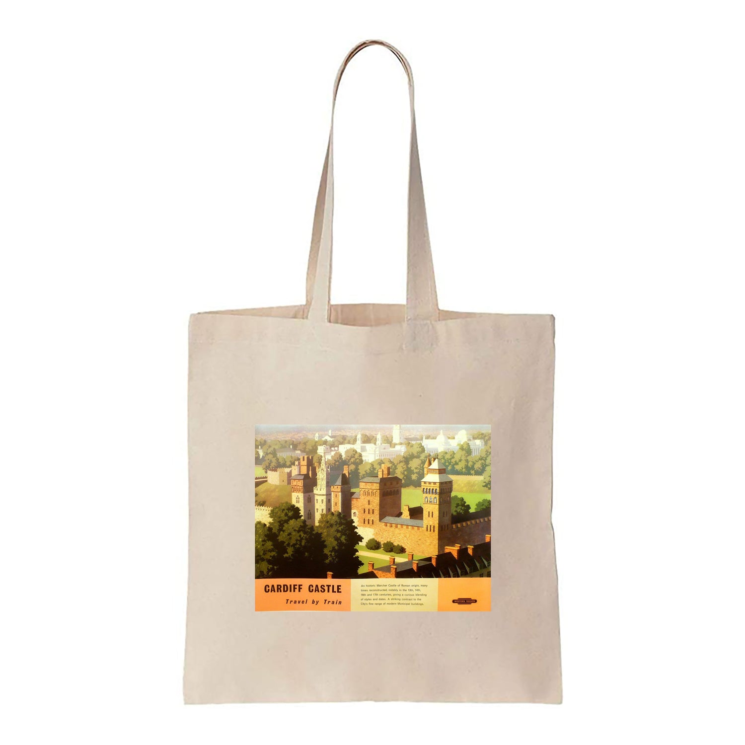 Cardiff Castle - Canvas Tote Bag
