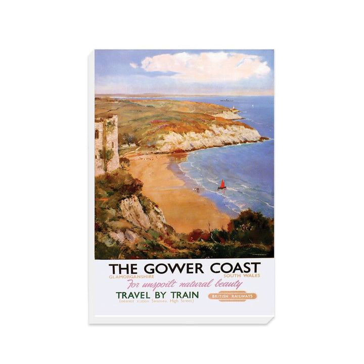 The Gower Coast, Glamorganshire - Canvas