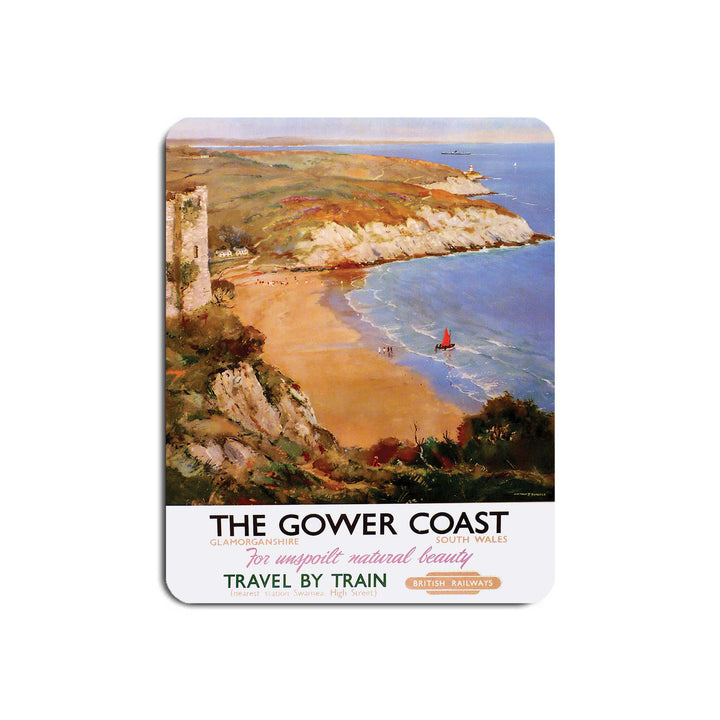 The Gower Coast, Glamorganshire - Mouse Mat