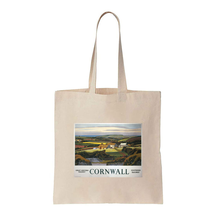 Cornwall - Cottage - Canvas Tote Bag