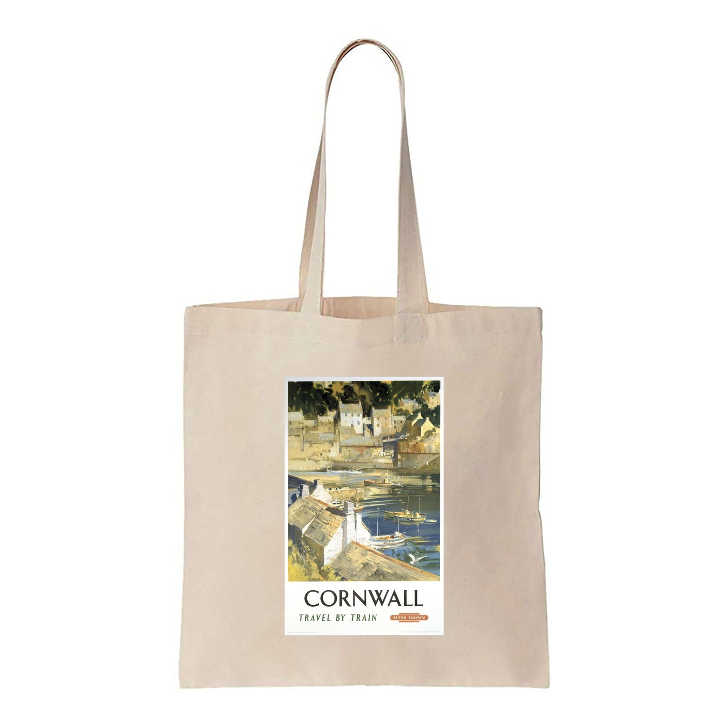Cornwall - Harbour - Canvas Tote Bag