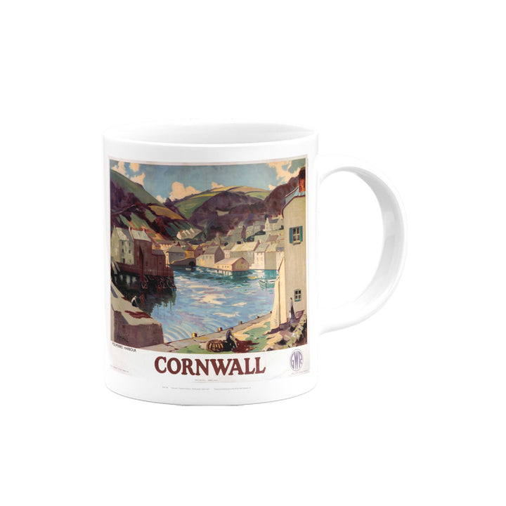 Cornwall Polperro Harbour Mug