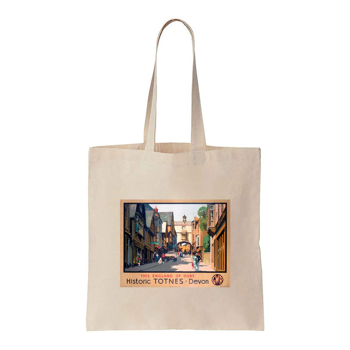 Historic Totnes - Devon - Canvas Tote Bag