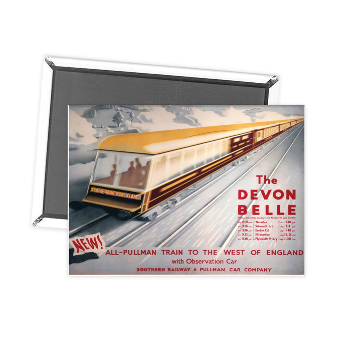 The Devon Belle Fridge Magnet