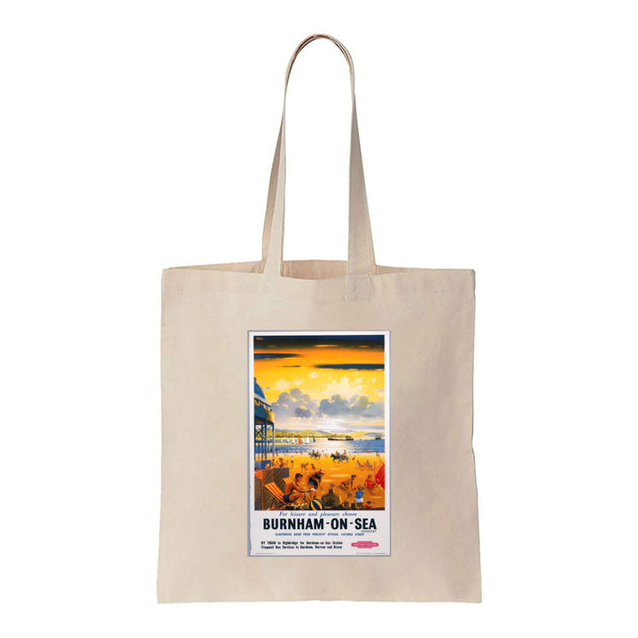 Burnham-on-Sea for Leisure and Pleasure - Canvas Tote Bag