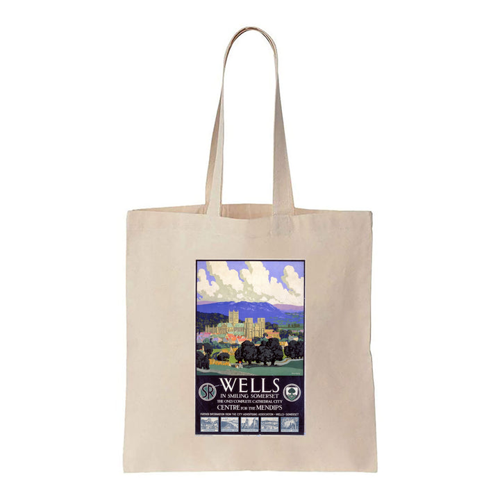 Wells in Smiling Somerset - Canvas Tote Bag