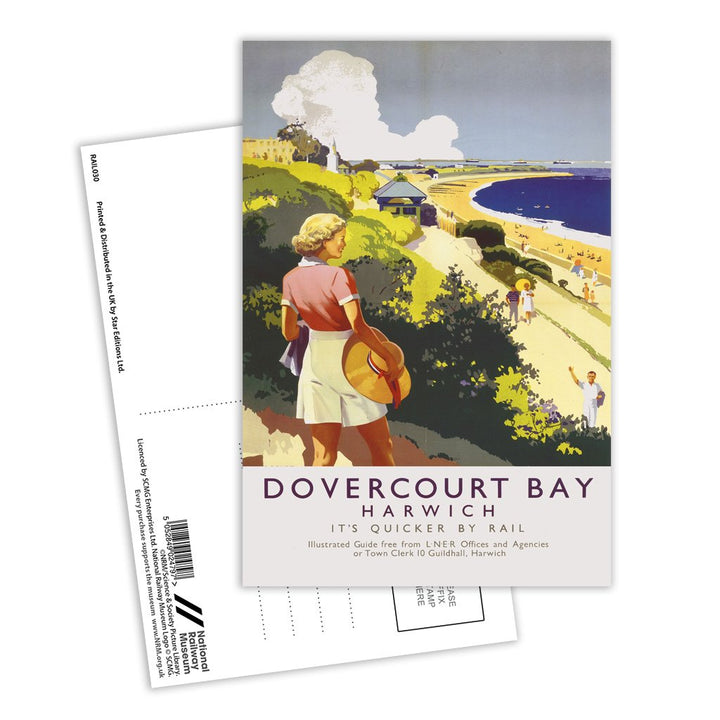 Dovercourt Bay, Harwich Postcard Pack of 8