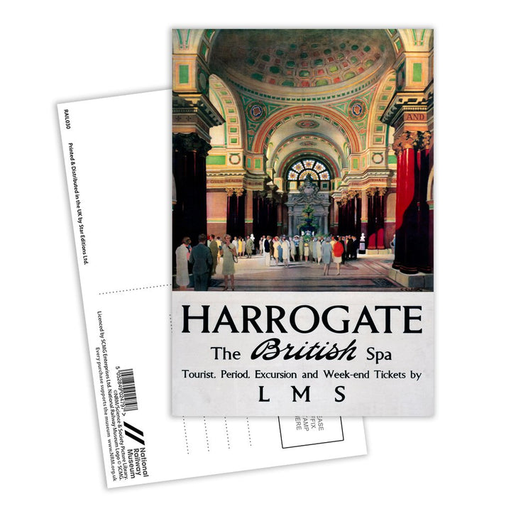 Harrogate, The British Spa Postcard Pack of 8