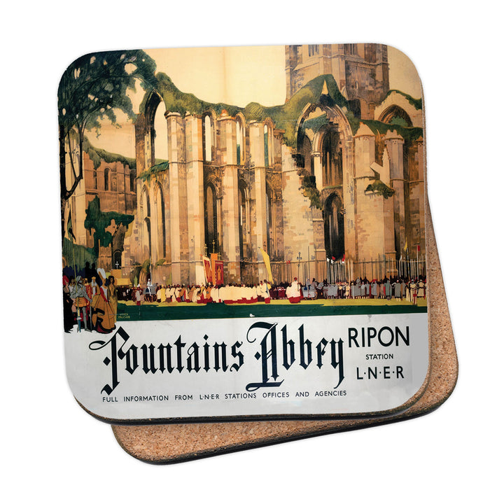 Fountains Abbey, Ripon Coaster