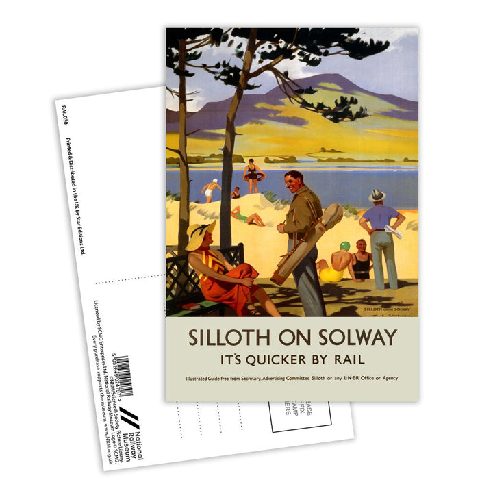 Silloth on Solway Postcard Pack of 8