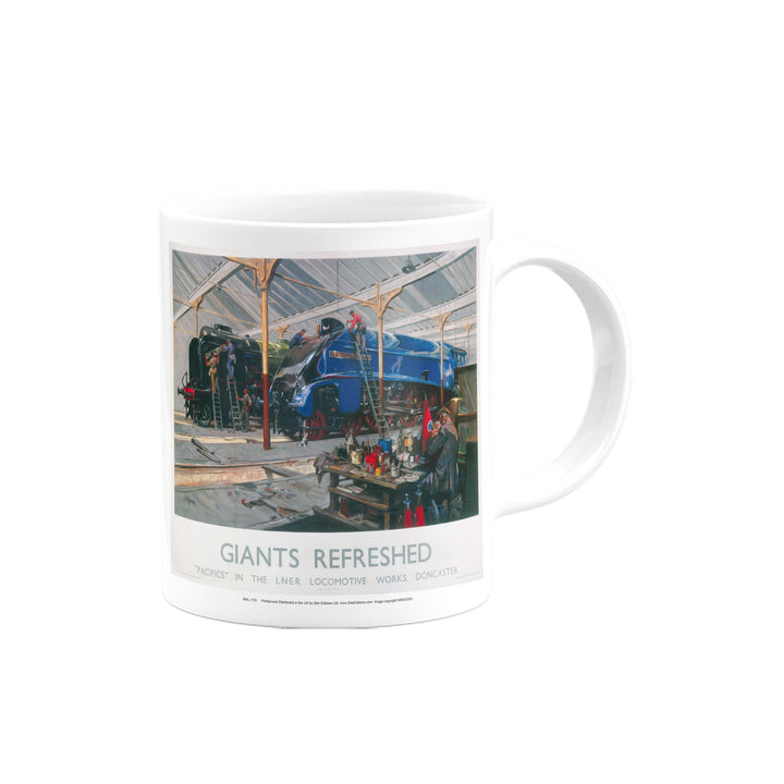 Giants Refreshed - Pacifics in the LNER locomotive works, Doncaster Mug