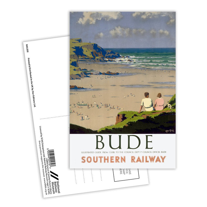Bude, Southern Railway Postcard Pack of 8
