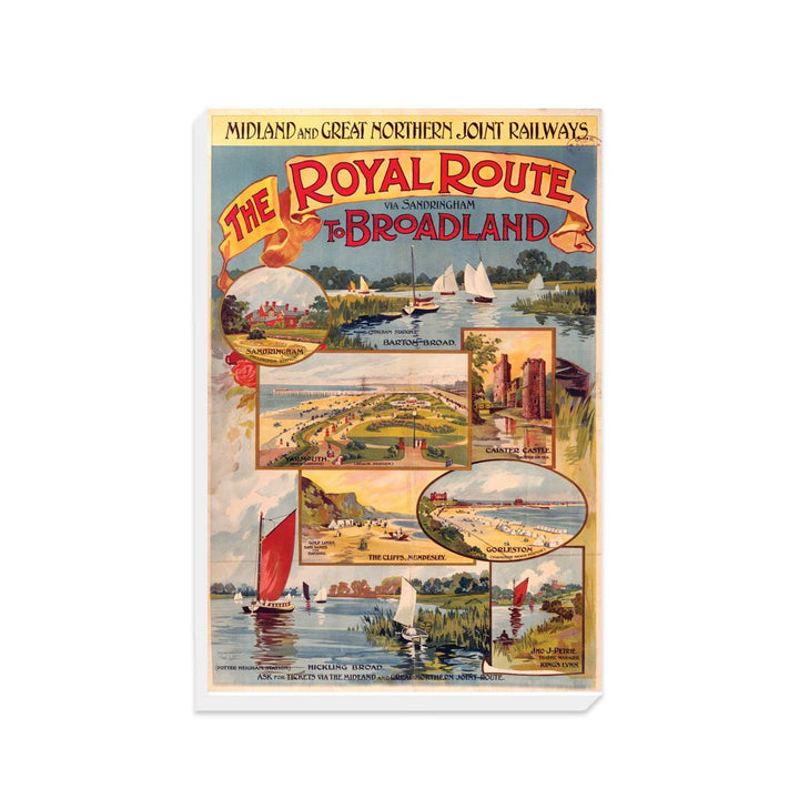 The Royal Route via Sandringham to Broadland - Canvas