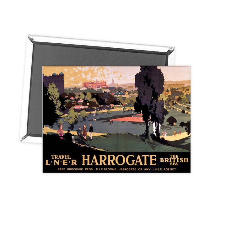 Travel liner, Harrogate Fridge Magnet