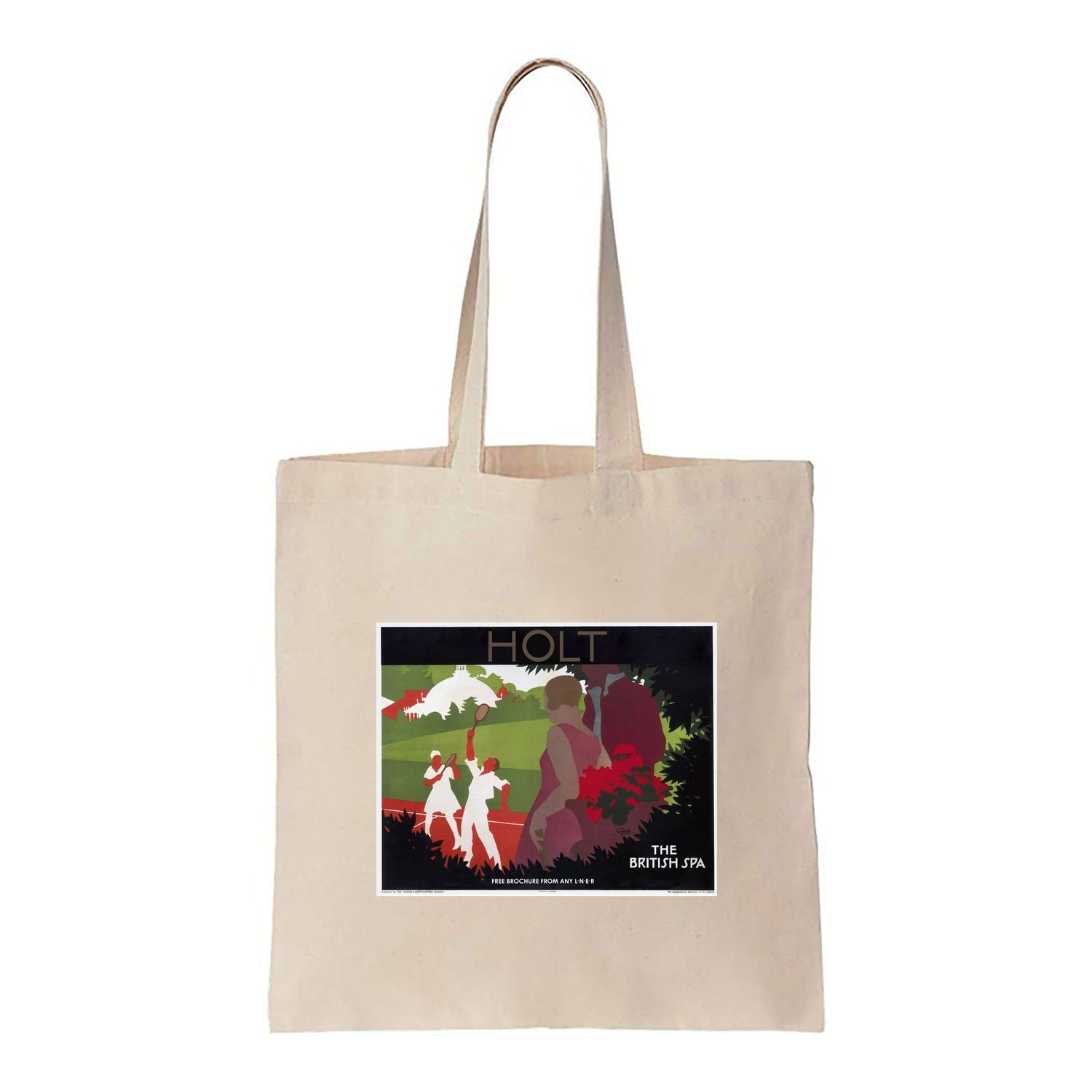Holt, The British Spa - Canvas Tote Bag