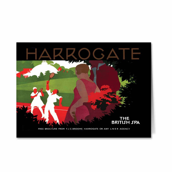 Harrogate, the British Spa Greeting Card