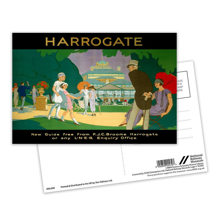 Harrogate Postcard Pack of 8