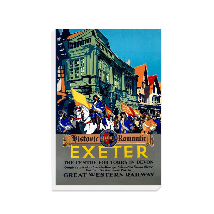 Exeter - Historic, Romantic - Canvas
