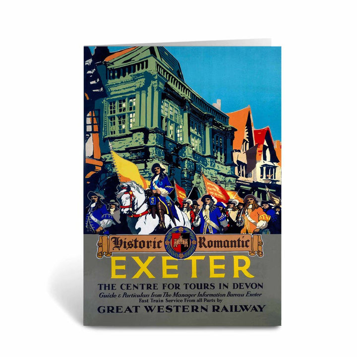 Exeter - Historic, Romantic Greeting Card