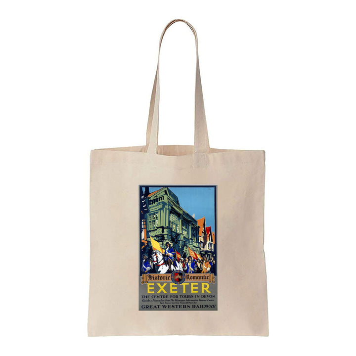 Exeter - Historic, Romantic - Canvas Tote Bag