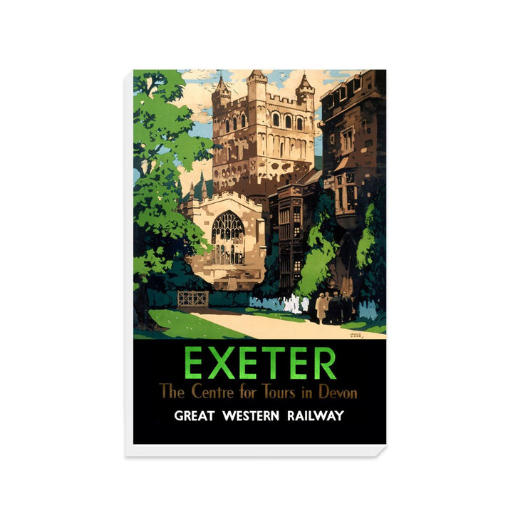 Exeter, the centre of tours in Devon - Canvas