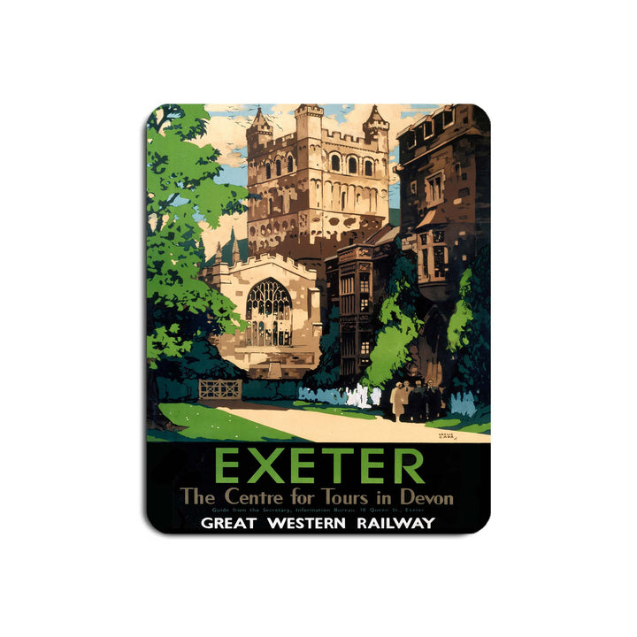 Exeter, the centre of tours in Devon - Mouse Mat