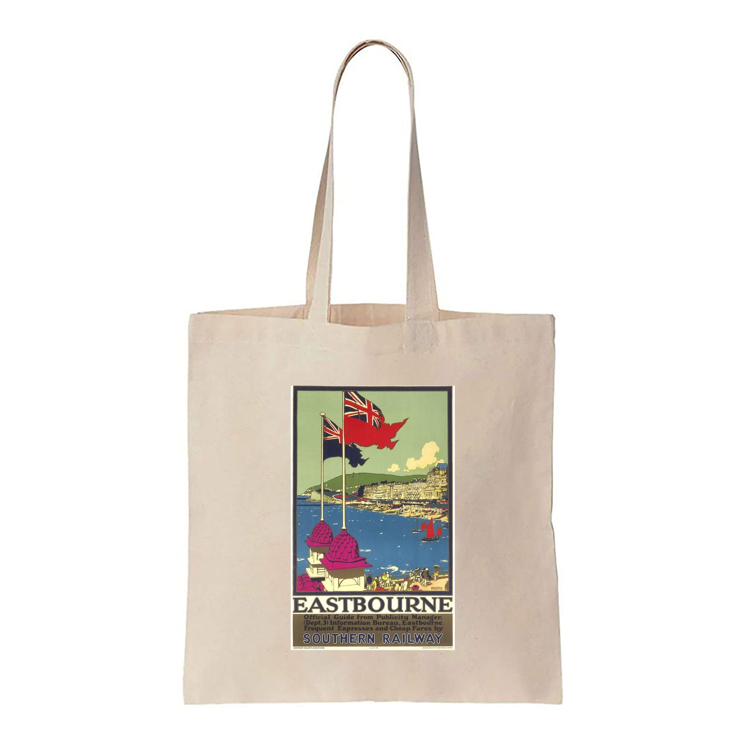 Eastbourne, Southern Railways - Canvas Tote Bag