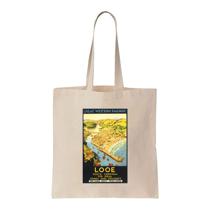 Looe, South Cornwall - Canvas Tote Bag