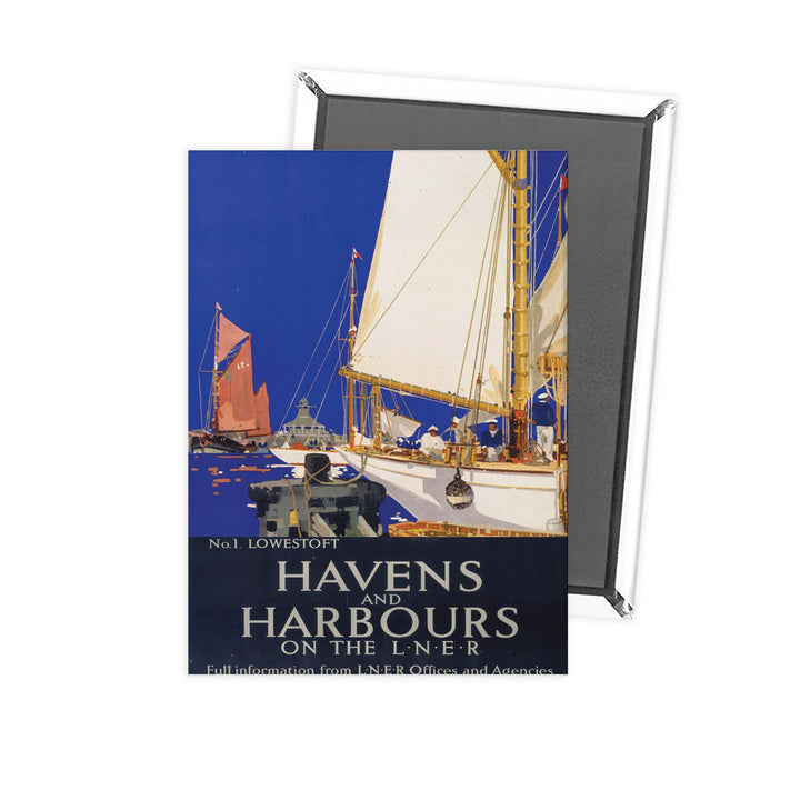 Havens and harbours Fridge Magnet