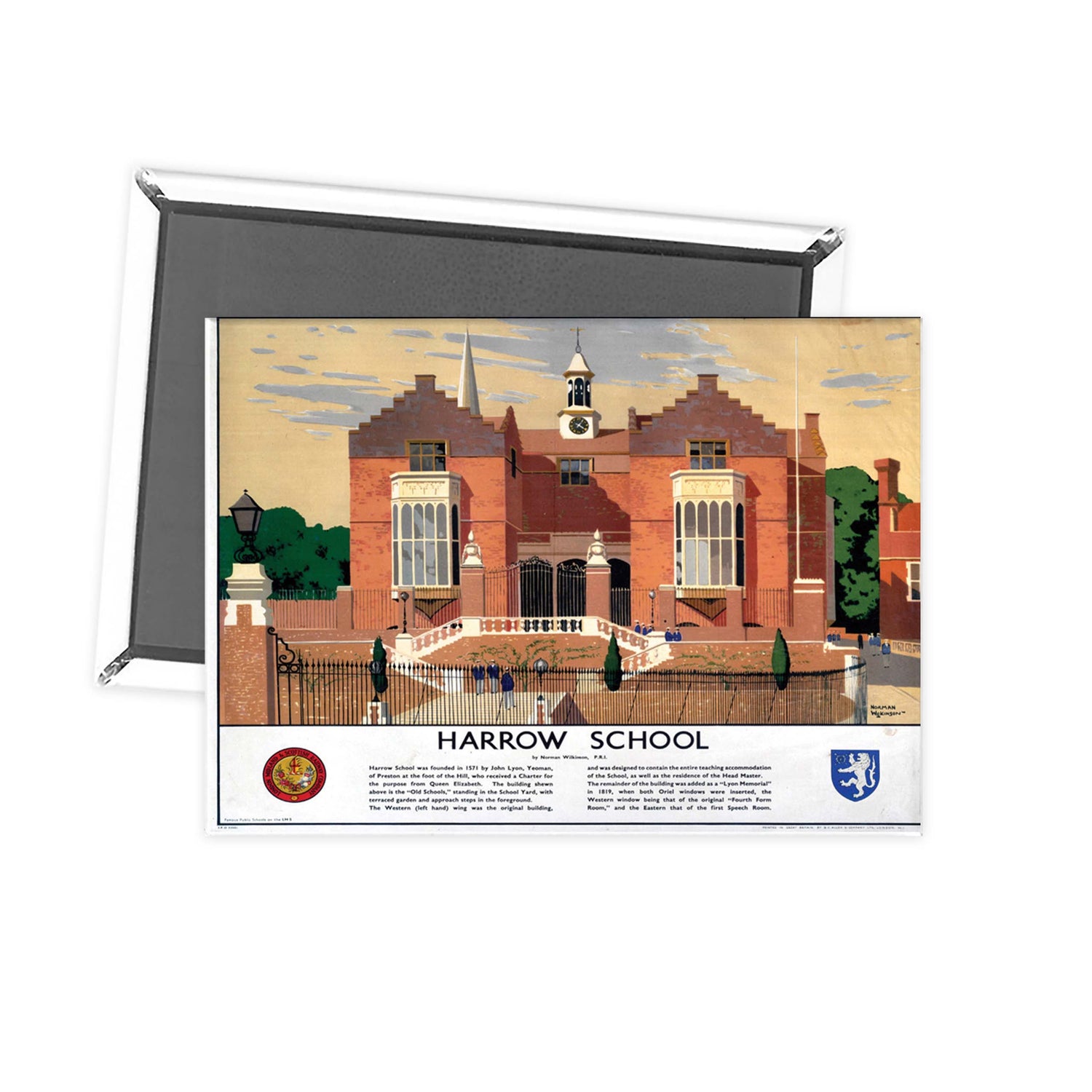 Harrow school Fridge Magnet