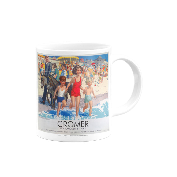 Cromer, It's Quicker By Rail Mug