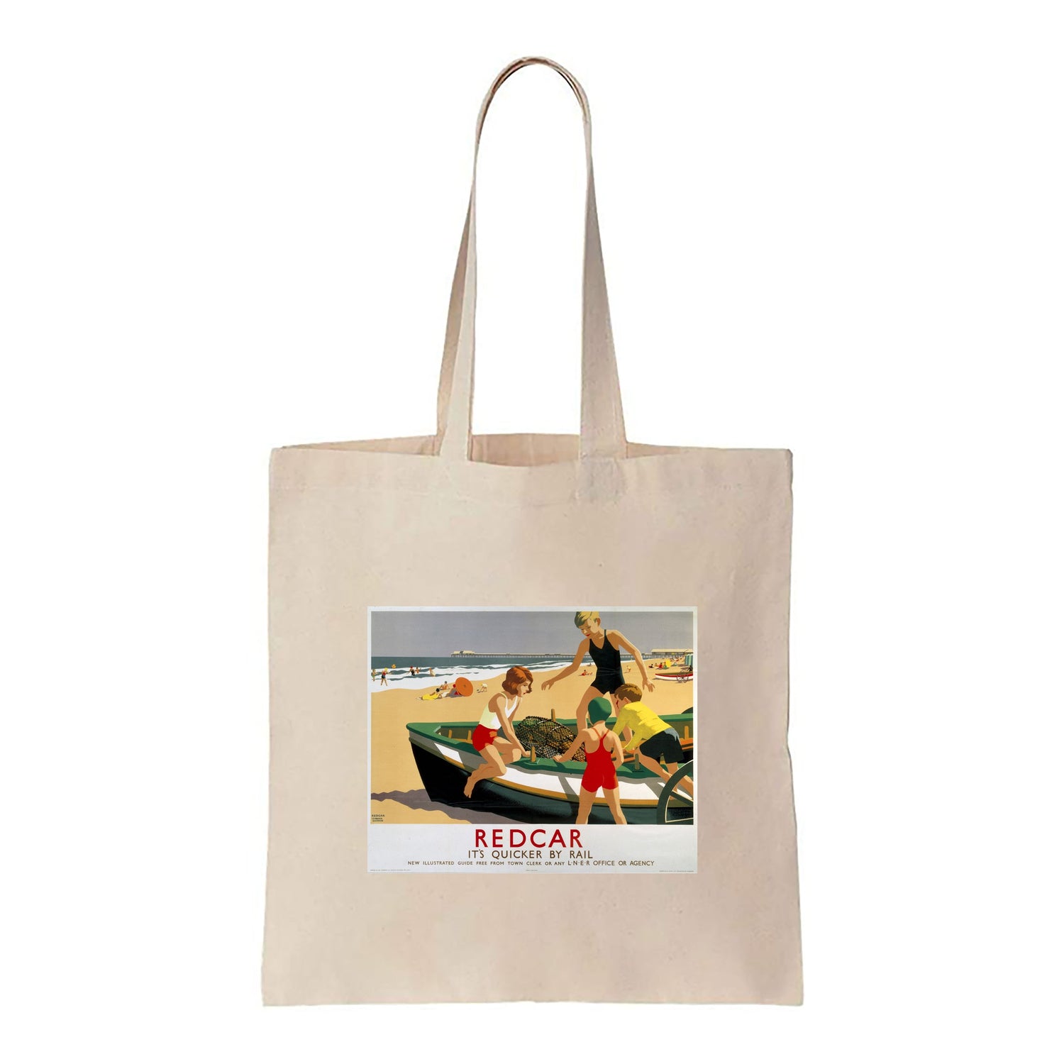 Redcar - Boat - Canvas Tote Bag