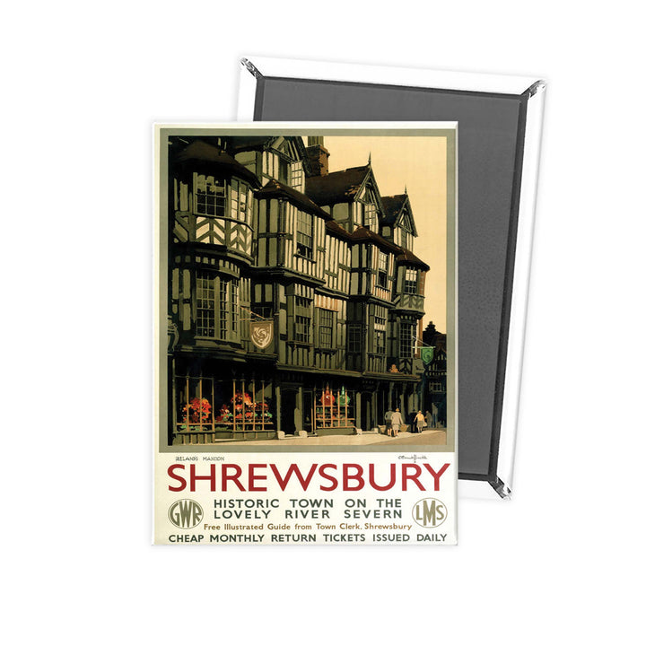 Shrewsbury Fridge Magnet